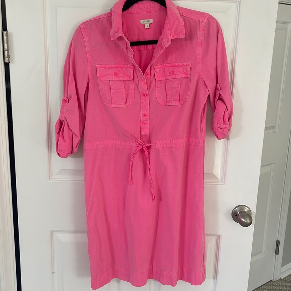 J Crew Linen Dress